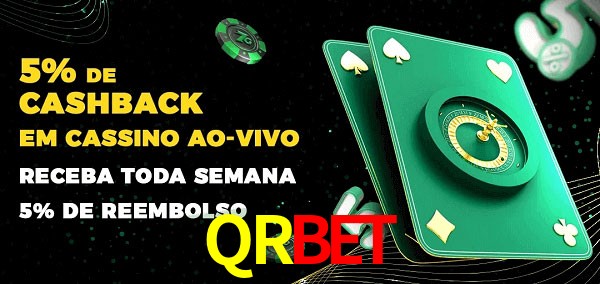 Promoções do cassino ao Vivo QRBET